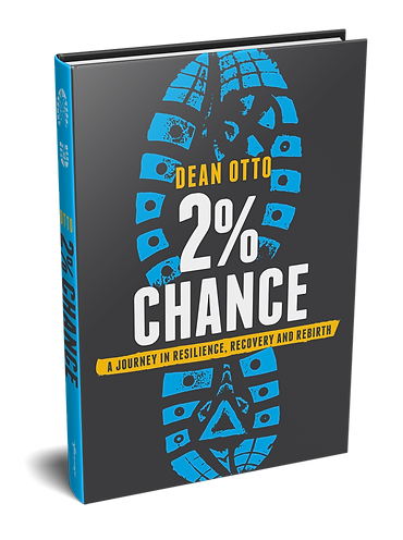 Dean Otto Two Percent Chance Book 3D