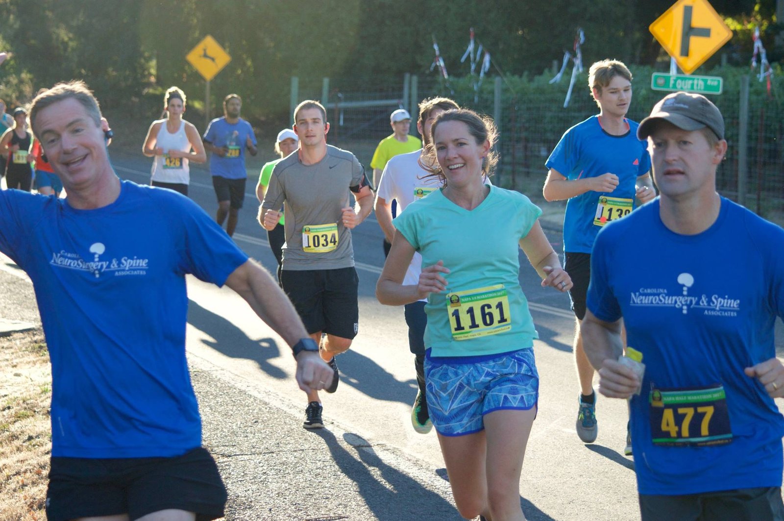 Dean running after surgery